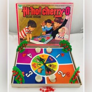 Hi Ho Cherry O Deluxe Game - Complete - Excellent Condition 1960 Vintage
